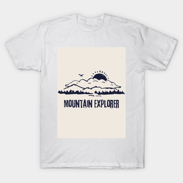 Mountain Explorer T-Shirt by milicab